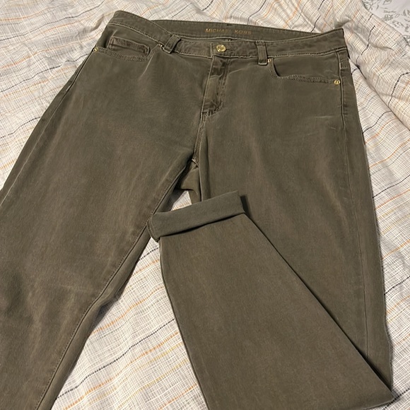 Michael Kors - Army Green Jeans - Picture 2 of 3